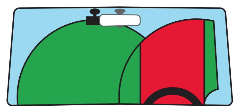 AJONEUVOSSA ASENNUS (JATK.) Lue seuraavat ohjeet ja noudata niitä käyttääksesi in-car CAM -laitetta turvallisesti ajoneuvossasi.