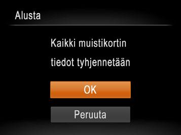 Aloitusnäytön piilottaminen Voit halutessasi poistaa normaalisti kameran päällekytkemisen aikana näytettävän käynnistyskuvan näyttämisen käytöstä.