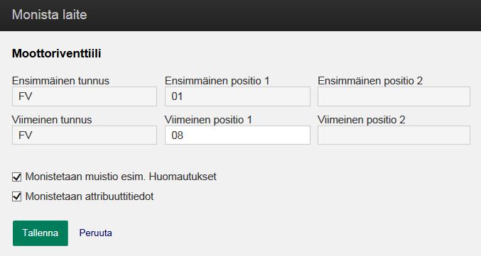 19 Kuva 13. Laitteen monistaminen Laitteita voidaan myös järjestää laitepuussa haluamaansa järjestykseen.