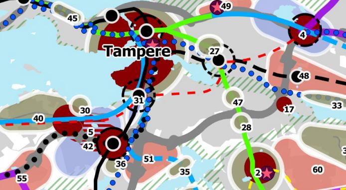 SUUNNITTELUN TAVOITTEET JA VAIKUTUSTEN ARVIOINTI Asemakaavan suunnittelun tavoitteet Keskuspuhdistamo Oy:n kuuden osakaskunnan yhteisenä tavoitteena on toteuttaa seudullisten vesihuollon ja