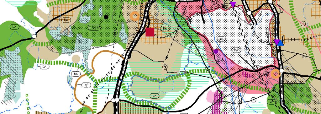 tärkeä alue, tie tai kohde Område, väg eller objekt som är viktigt med tanke på kulturmiljön eller landskapsvården Natura 2000 verkostoon kuuluva tai ehdotettu alue Område som hör till eller