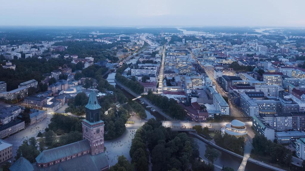 Kaupunki kehittyy osana