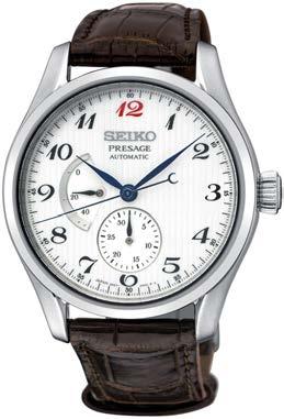 Seiko Elite kuvasto - Syksy 2017 - Presage miehet 4 954628 216366 SPB059J1 kaliiperi: 6R27 - nahkaranneke - vaalea taulu - Ø