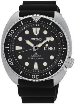 Seiko Elite kuvasto - Syksy 2017 - Prospex - SEA 4 954628 190499 SRP653K1 PROSPEX AUTOMATIC kaliiperi: 4R36 - silikoniranneke - Ø 50,2 mm 719 SRP775K1 PROSPEX AUTOMATIC