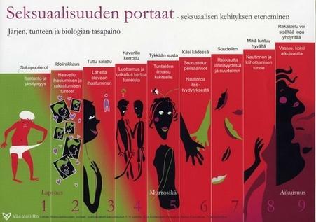 11 Kuva 1. Seksuaalisuuden portaat Lähde: Korteniemi-Poikela & Cacciatore 20