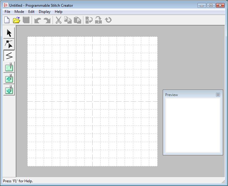 Programmable Stith Creator -sovelluksen perustoiminnot Programmable Stith Creatorin avulla voi luoda ja muokata täyttö-/leimakuvioita ja koristeommelkuvioita, joita voi käyttää sekä Layout & Editing-