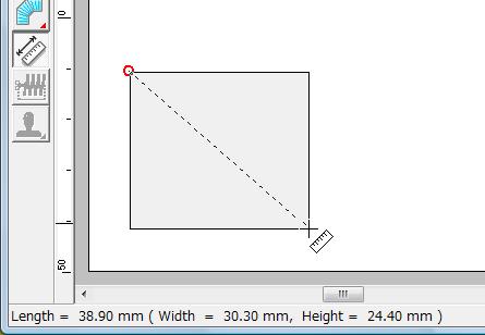 Brodeerauskuvioiden asettelu (Layout & Editing) Brodeerauskuvion tarkistus Zoomaus Voit työstää brodeerauskuvion yksityiskohtia lähentämällä kuviota sekä muokata työskentelyalueen ulkopuolelle jääviä