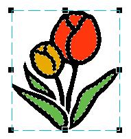 Pikakuvakepalkin painike: 1. Valitse kuvio(t). 2. Valitse Edit (Muokkaa) ja Rotate (Pyöritä) tai napsauta -painiketta. 3.