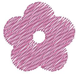 <Muoto> Laakaommel Häiveommel Jos manuaalinen digitointikuvio luodaan käyttämällä mallina edellä olevaa kuvaa, ompelujäljestä tulee seuraavanlaista.