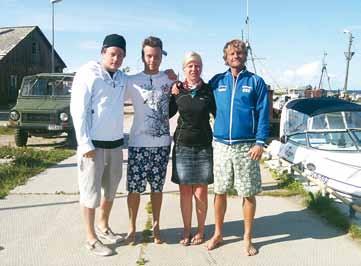 17. august 2012 17 sport Ujumismatk saarelt saarele Matkata võib mitut moodi: mingit liiklusvahendit kasutades, jalgsi või ujudes.