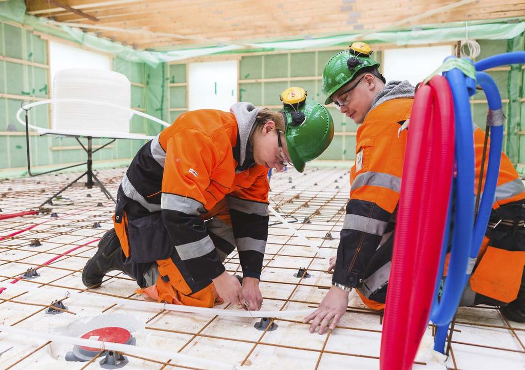 TALOTEKNIIKAN PERUSTUTKINTO, putkiasentaja Putkiasentajaksi voit opiskella Nivalassa.