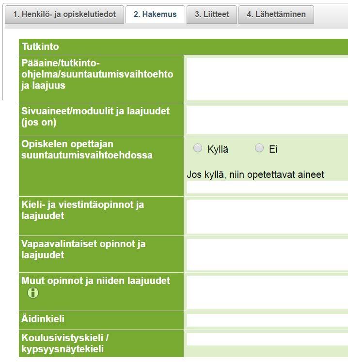 OSAT Opiskelijan ohje 11 Opinto-oikeus on alkanut 1.8.