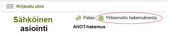 OSAT Opiskelijan ohje 19 Odottaa lisätietoja o Vastuukäsittelijä on lähettänyt lisätietopyynnön/pyyntöjä hakemuksen omistavalle opiskelijalle ja/tai toisille käsittelijöille.