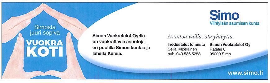 30,vetäjät Julia Halttu ja Laura Onkalo Sählykerho 3-6 luokkalaisille Maksniemen koulun liikuntasalissa pe klo 17 18, vetäjät Väinö Korva ja Vilho Onkalo SIMON KOULU: Kokkikerho 4-6 luokkalaisille