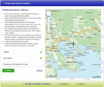 Huomioithan nämä asiat karttakoordinaattipalvelua käyttäessäsi: http://www.112.fi/hatanumero_112/tieda_sijaintisi) Palvelun käyttö edellyttää, että selaimesi Javascript-määritys on päällä.