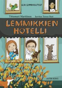 10kpl 64 1-2 Marttinen, Tittamari: Lemmikkien hotelli Leon naapurustoon on avattu ihan uusi eläinten hotelli. Sinne omistajat voivat viedä lemmikkinsä hoitoon lomamatkansa ajaksi.