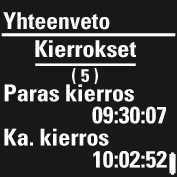 Juoksuindeksi lasketaan, jos harjoittelet ulkona ja käytät GPS-toimintoa ja sykesensoria.