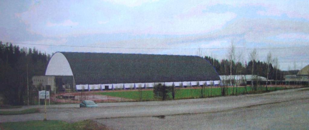 8.5 Laaksolahden jalkapallohalli Kun havaitsimme, että Leppävaaran stadionille ei ollut syksyllä 2000 edellytyksiä, päätimme aloittaa oman täysimittaisen jalkapallohallin suunnittelun Laaksolahteen.