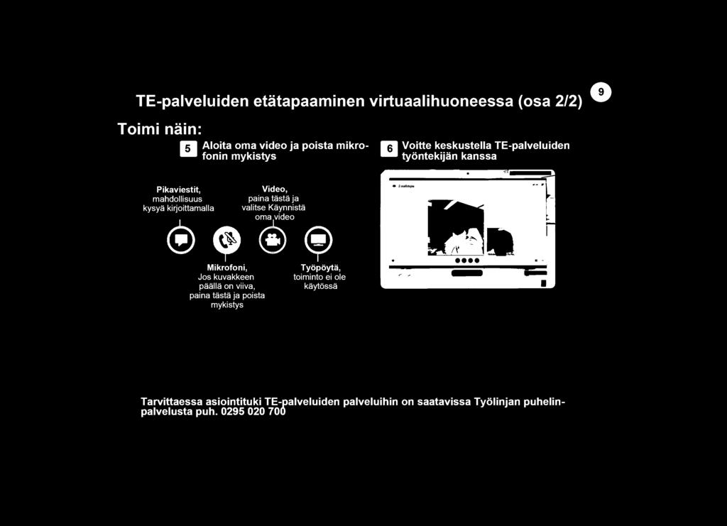 tasta ja poista mykistys I Tyopoyta, toiminto ei ole kaytossa Tarvittaessa