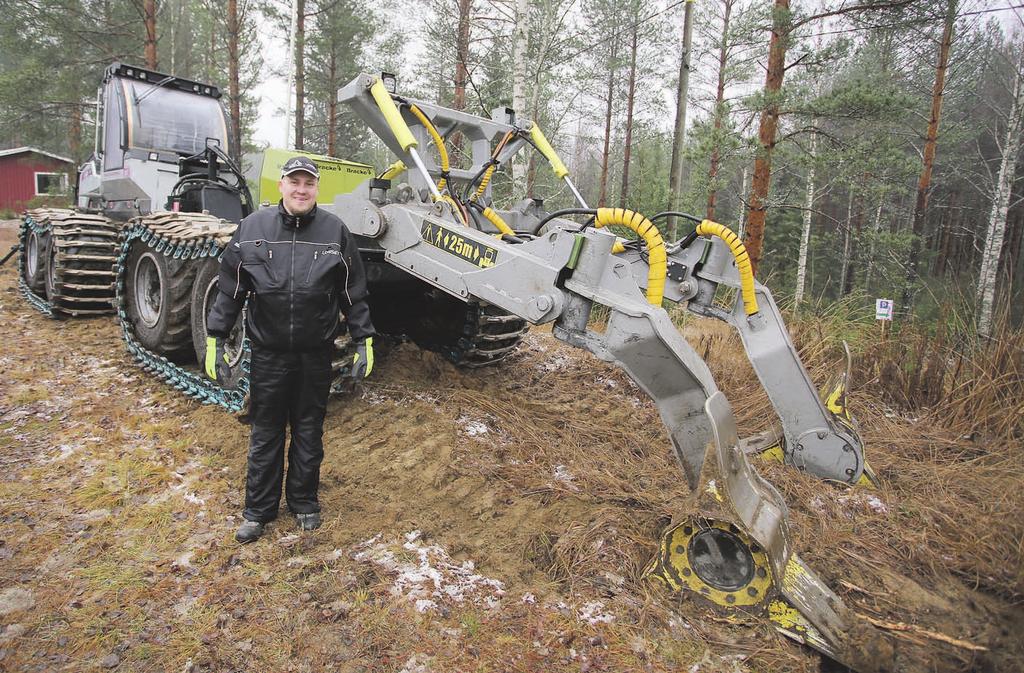 14 Bräcken jatkuvatoiminen mätästys ja laikutus uutena muokkausmenetelmänä Kevään metsänviljelykausi lähestyy kovaa vauhtia.