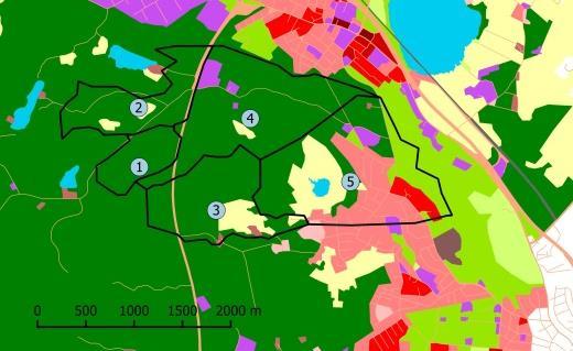 Kolmenkulman asemakaavoituksen Natura 2000-13 Kuva 7.