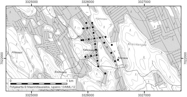 Onerva Valo, Asta Harju ja Tuija Vähäkuopus 58. Nevankantti Nevankantti (kl. 2314 04, x = 7022,3, y = 3326,0) sijaitsee noin 8 km Lappajärven keskustasta luoteeseen.