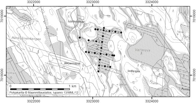 Onerva Valo, Asta Harju ja Tuija Vähäkuopus 46. Vähä Varisneva Vähä Varisneva (kl. 2314 04, x = 7018,4, y = 3323,0) sijaitsee noin 10 km Lappajärven keskustasta länteen.