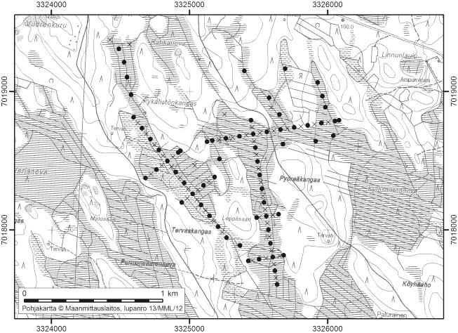 Lappajärvellä tutkitut suot ja niiden turvevarat. Osa 1. 47. Leppäsaarenneva Leppäsaarenneva (kl. 2314 04, x = 7018,7, y = 3325,2) sijaitsee noin 7 km Lappajärven keskustasta länteen.