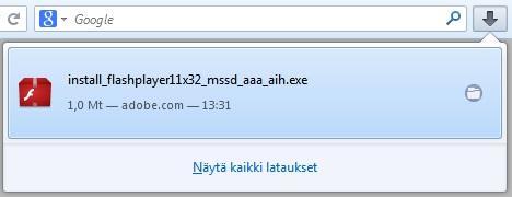 Windows on asennettu (yleensä C:).