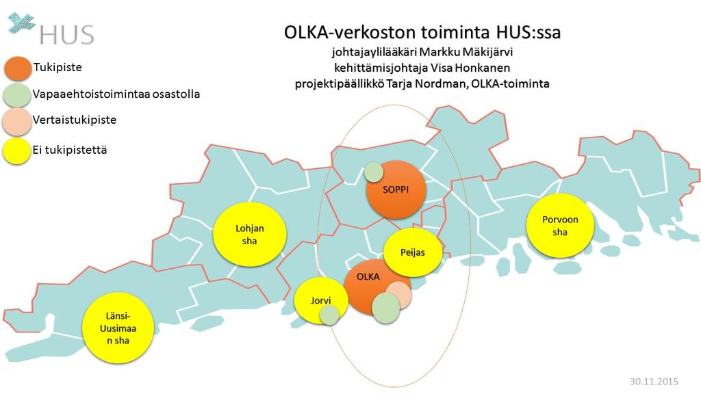 Hyvinkään sairaala OLKAssa toteutuu parhaalla mahdollisella tavalla yhteistyö asiakkaittemme ja kolmannen sektorin kanssa. Toiminnan menestys kertoo parhaiten sen tärkeydestä.