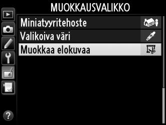 y D Elokuvien rajaaminen Elokuvien täytyy olla vähintään kahden sekunnin mittaisia.