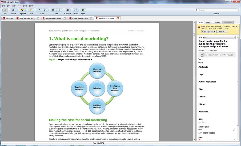Monipuoliset toimenpiteet! Viisi perustyyppiä vaikuttaa " (the decides)" Kontrolloi! Social Marketing Value Exchange Matrix " Esim. rahallinen palkinto työmatkapyöräilystä! Tietoinen/harkittu! Esim. sakko!