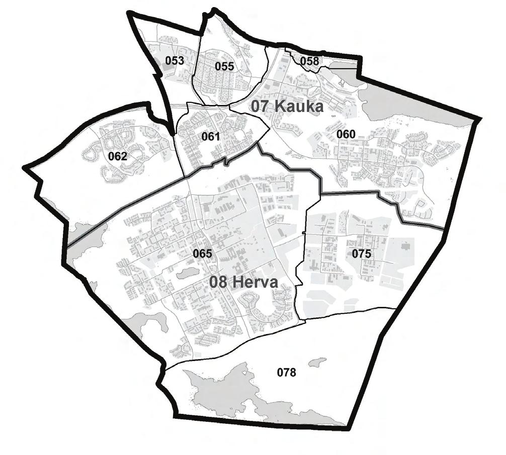 KAAKKOINEN SUURALUE 3 KAAKKOINEN SUURALUE 3 Kaakkoinen suuralue 7 Kauka 3 Turtola Viiala 8