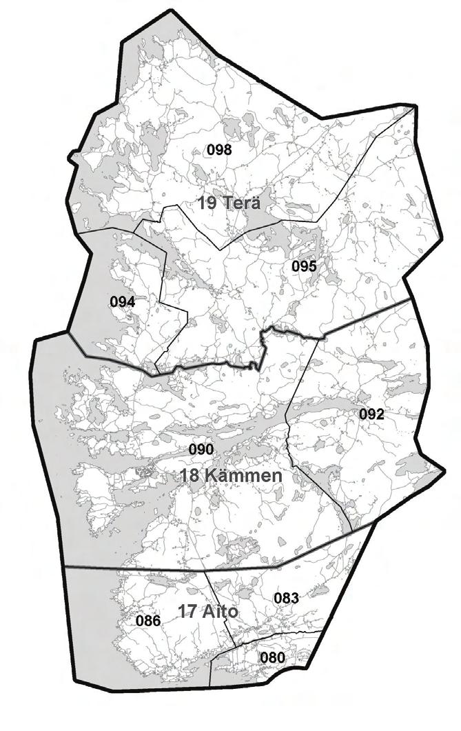 POHJOINEN SUURALUE 7 POHJOINEN SUURALUE 7 Pohjoinen suuralue 17 Aito 8 Nurmi 83 Sorila 86