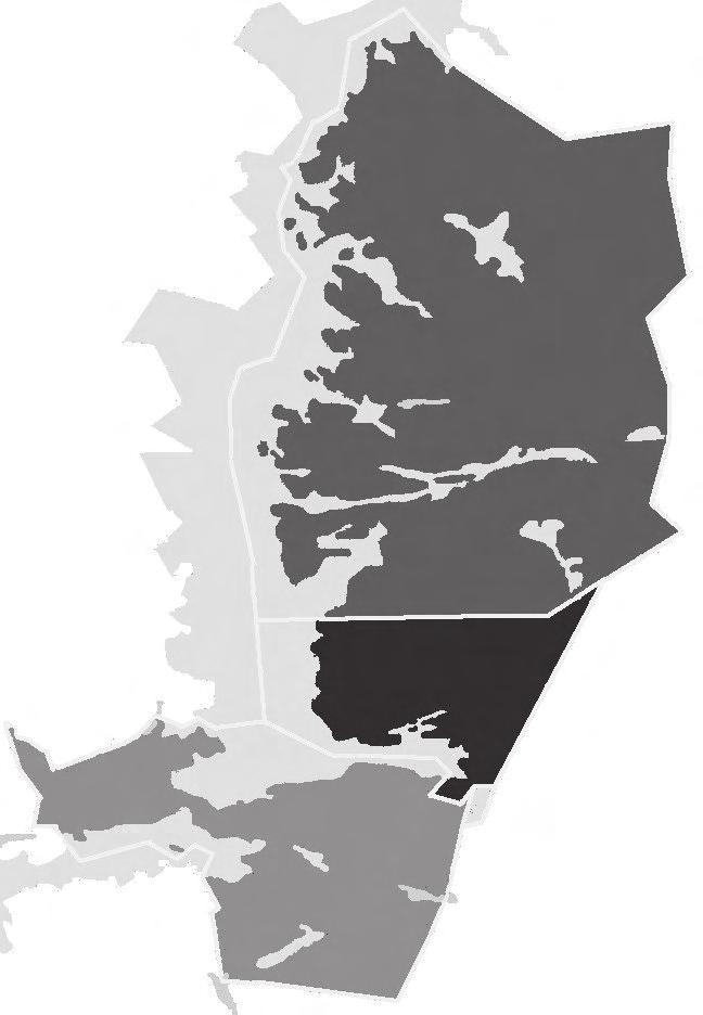 POHJOINEN SUURALUE Tampereen alueliitokset vuodesta 1966 Tampereen kaupungin alue 19 Aitolahden kunta 1966 Teiskon kunta 1972