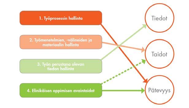 Perustutkinnon perusteissa on määritelty: Ammattitaitovaatimukset/osaamistavoitteet Arvioinnin kohteet ja kriteerit Ammattitaidon osoittamistavat = osaaminen arvioidaan oppimisprosessin päätteeksi