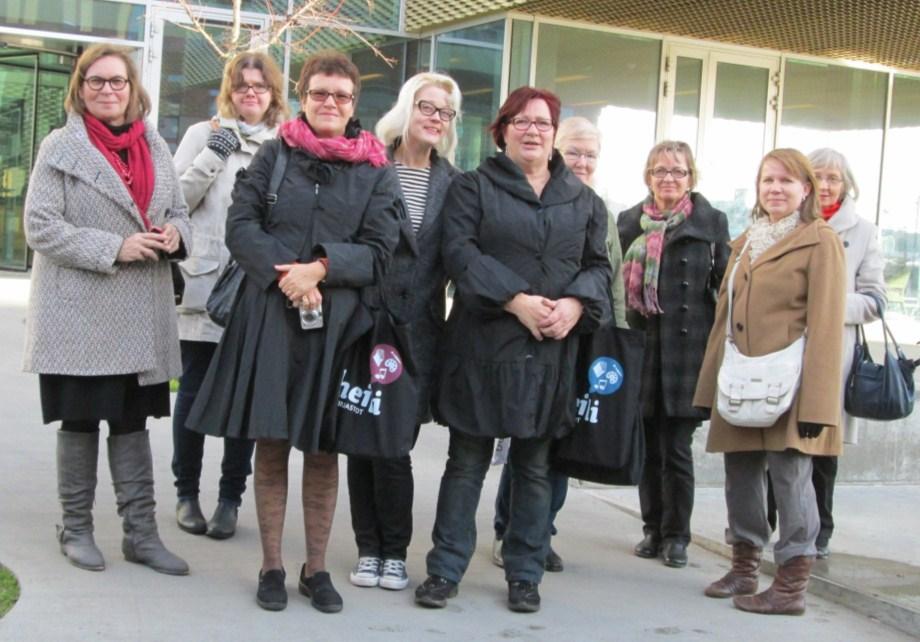 KANSAINVÄLINEN TOIMINTA Marraskuussa 9 henkilöä suuntasi Tanskaan Kööpenhaminaan sekä Lappeenrannan ystävyyskaupunki Koldingiin tutustumaan kirjastoihin.
