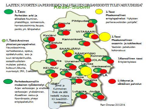 14 tystä tukevat ja perheen arki toimii, niin yleensä asiat ovat hyvin, eikä ole tarvetta erityispalveluille tai korjaavalle työlle.