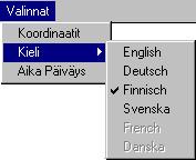 Muuttaminen vaikuttaa tietokoneen kelloon ja siten siis myös kaikkiin muihin ohjelmiin. Menu Opastus BrakeWIN Opastus : Tämä opastus toiminto.