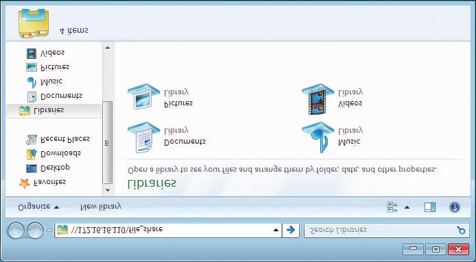 Skannauksen perustoiminnot Skannattujen tietojen tallennus Windows-tietokoneen jaettuun kansioon Käynnistä Windowsin resurssienhallinta.