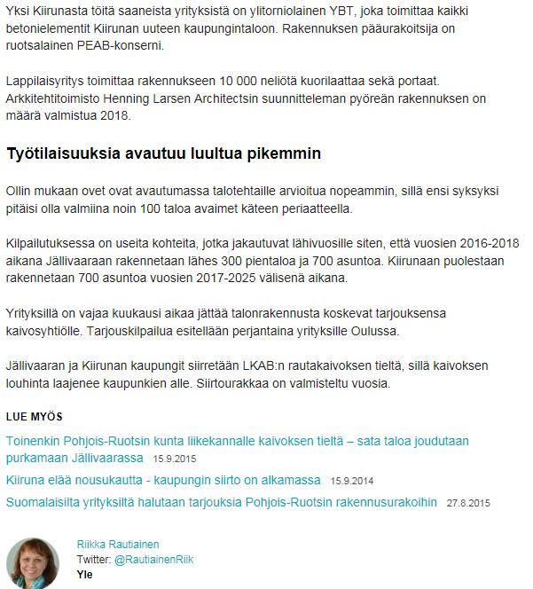 suomalaisia tekijöitä