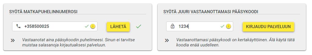 palvelussa jo aiemmin, ks. 3.3 Ennakkotunnistautuminen palveluun). Kun ostettavat tuotteet on kerätty ostoskoriin ja siirrytty kassalle, seuraa maksutavan valinta. 1.