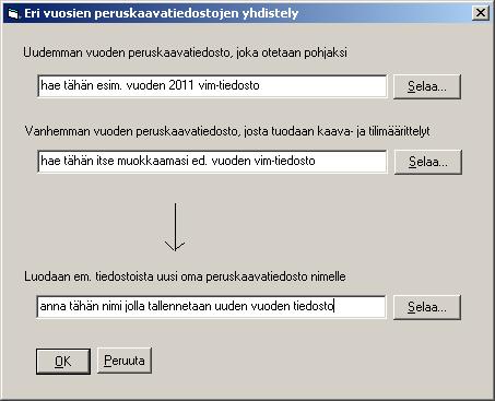 Asteri Tuloveroilmoitus KÄYTTÖOHJEET 37/51 Yritykseen tehtyjen kaavamuutosten kopiointi toisiin yrityksiin Jos olet tehnyt verolomakkeen tietojen syöttöikkunoiden määrittelynäkymässä kaavoihin tai