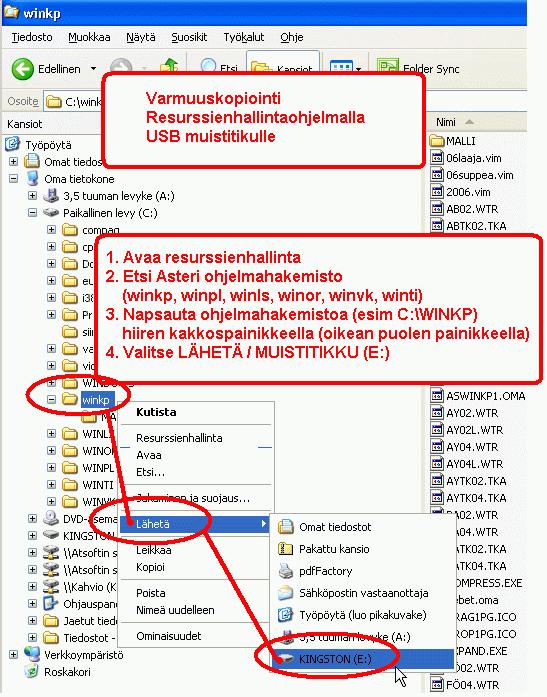 50/51 KÄYTTÖOHJEET Asteri Tuloveroilmoitus 13.