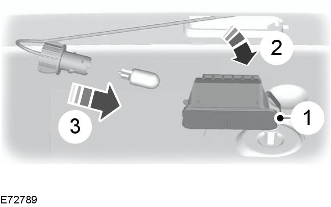 Irrottakaa polttimo.