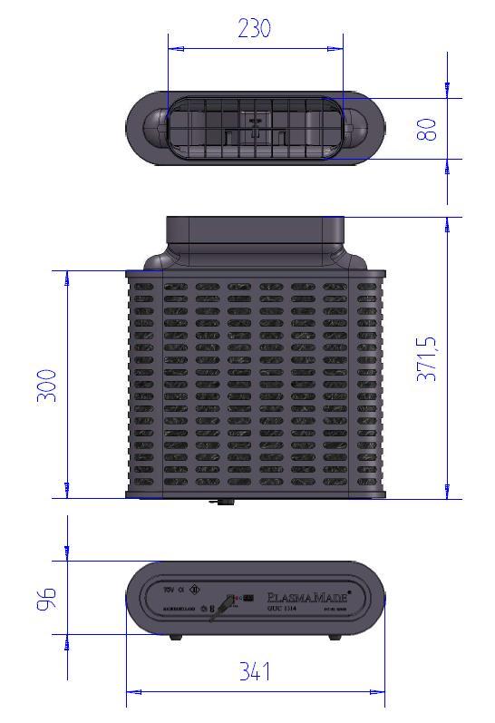 4. Technical data Iepakojuma izmēri: 793 x 396 x 126 mm Svars iepakotā veidā: 2980 g Kods: GUC 1314 EAN Kods: