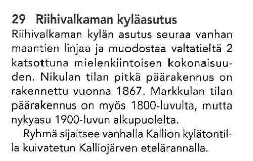 Natura-alueet ja selvitykset Olemassa olevat pohjavesiselvitykset Rakennettu kulttuuriympäristö. Valtakunnallisesti merkittävät kulttuurihistorialliset ympäristöt, 22.12.2009.