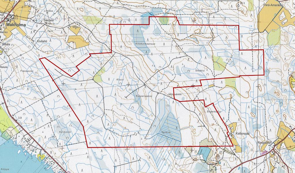 JOHDANTO Saba Wind Oy suunnittelee tuulivoimapuistoa Poriin Jakkuvärkin alueelle (kuva 1).