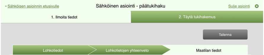 2 Ylikoski Päätukihaku Maatilantiedot tarkistettava