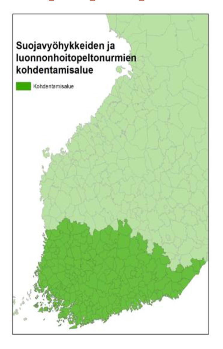 15.3.2015 33 Luonnonhoitopeltonurmi ja suojavyöhyke Muu alue Suojavyöhyke 500 /ha 450 /ha Monivuotiset